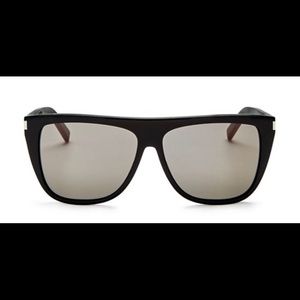 Authentic Saint Laurent Flat Top Square Sunglasses